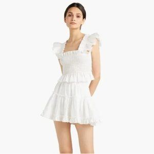 HHH - Paz Skirt - White Linen - M